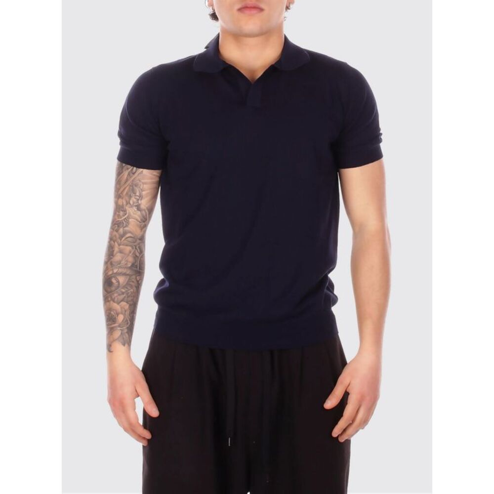 Tagliatore Polo Shirt Men Navy
